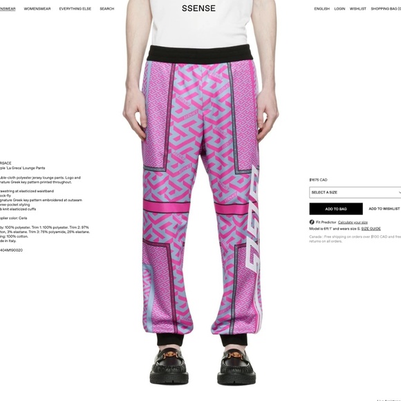 FULL LOOK - SHOP THE LOOK VERSACE FULL LOOK La Greca V Jacket and Pants - Picture 9 of 14